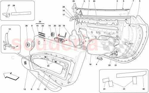 Part Diagram for Ferrari 80834900