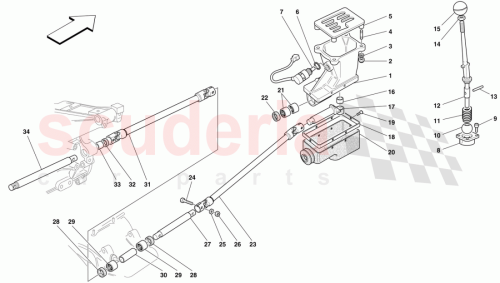 Part Diagram for Ferrari 155481