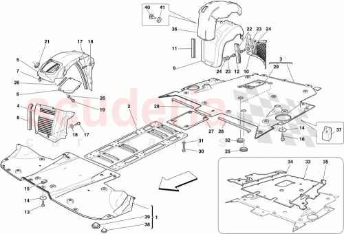 Part Diagram for Ferrari 80780000