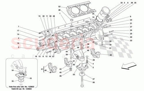 Part Diagram for Ferrari 164849