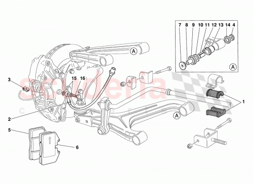 Part Diagram for Ferrari 124551