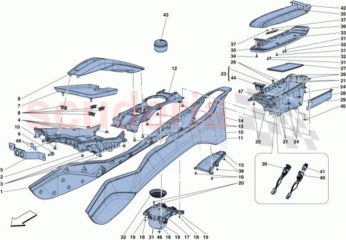 Part Diagram for Ferrari 86123300