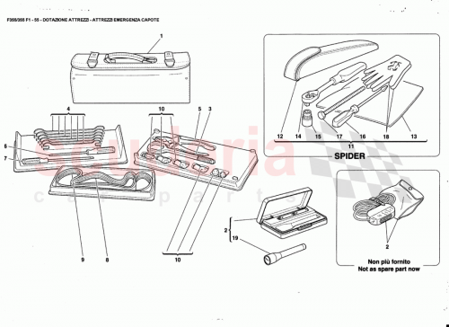 Part Diagram for Ferrari 178808