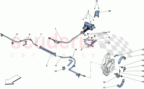 Part Diagram for Ferrari 313249