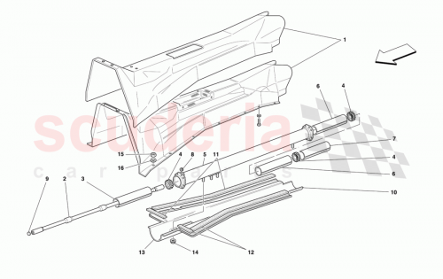 Part Diagram for Ferrari 172911