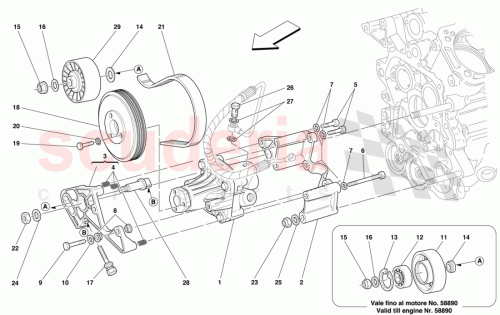 Part Diagram for Ferrari 148631