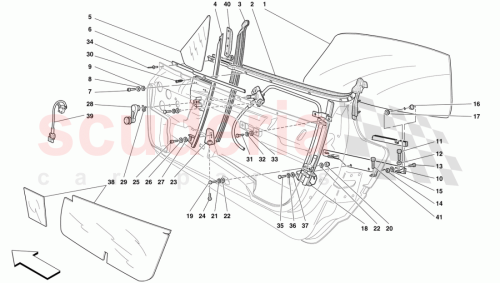 Part Diagram for Ferrari 64488900