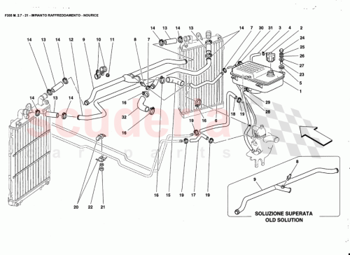 Part Diagram for Ferrari 158249