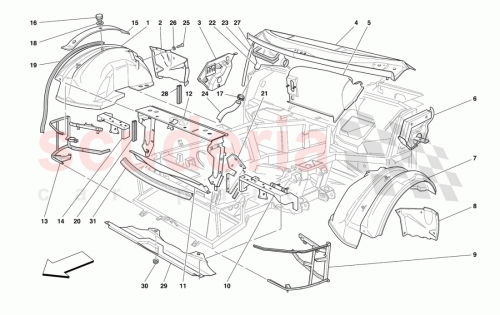 Part Diagram for Ferrari 177571