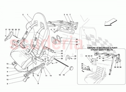 Part Diagram for Ferrari 681326