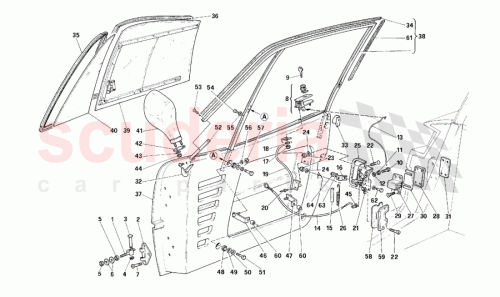 Part Diagram for Ferrari 60163003