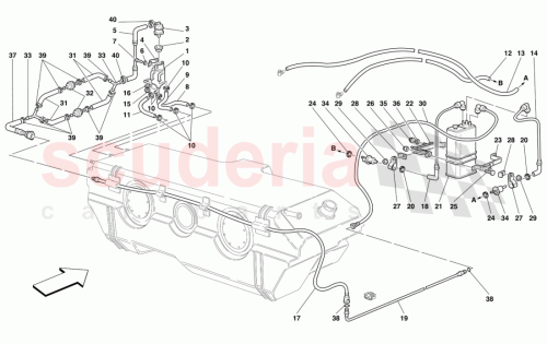 Part Diagram for Ferrari 105495
