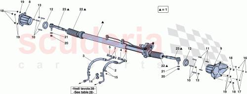 Part Diagram for Ferrari 301392