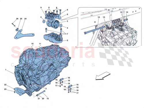 Part Diagram for Ferrari 255733