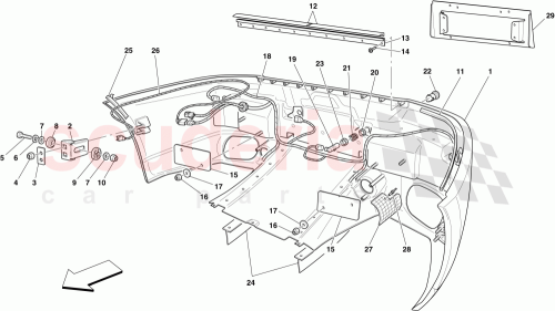 Part Diagram for Ferrari 69713400
