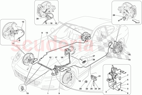 Part Diagram for Ferrari 194631