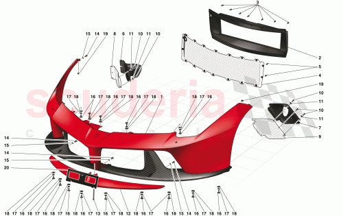 Part Diagram for Ferrari 86622010