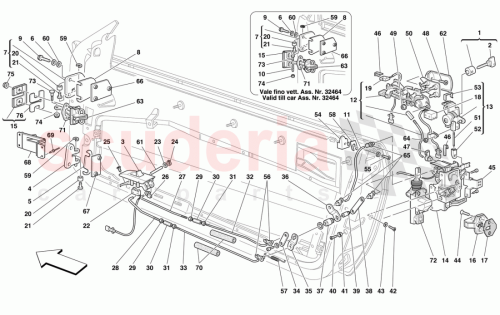 Part Diagram for Ferrari 66217500