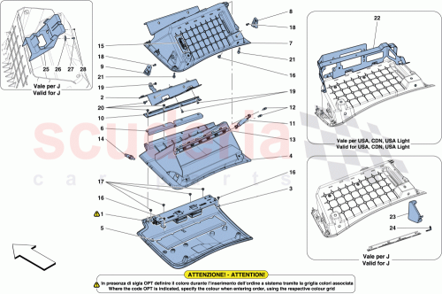 Part Diagram for Ferrari 88212800