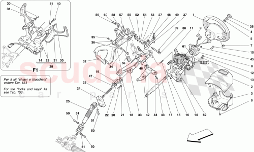 Part Diagram for Ferrari 135355