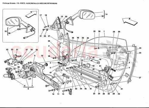 Part Diagram for Ferrari 67836800