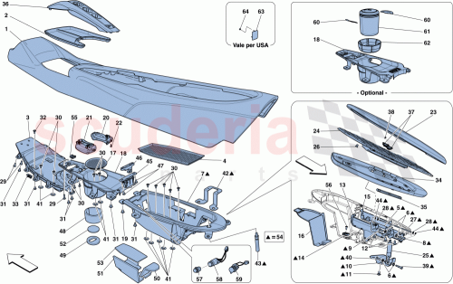 Part Diagram for Ferrari 86839100