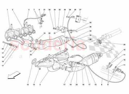 Part Diagram for Ferrari 187587