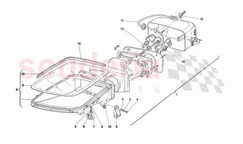 Part Diagram for Ferrari 178502