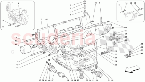 Part Diagram for Ferrari 13541824