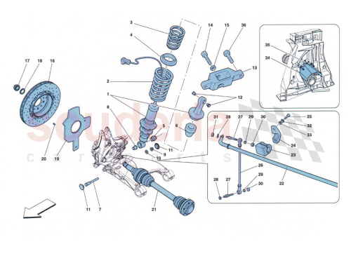 Part Diagram for Ferrari 265664