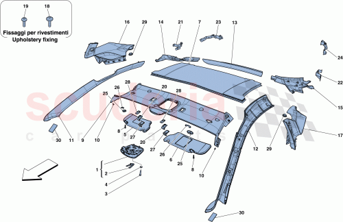 Part Diagram for Ferrari 86223300
