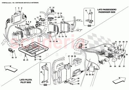 Part Diagram for Ferrari 189741