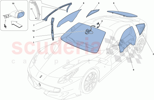 Part Diagram for Ferrari 87095400