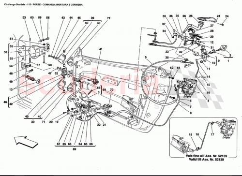 Part Diagram for Ferrari 67774600