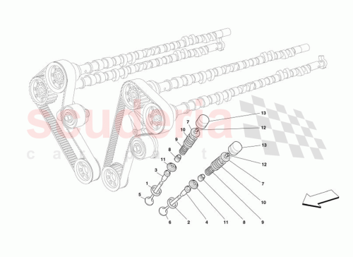 Part Diagram for Ferrari 188651