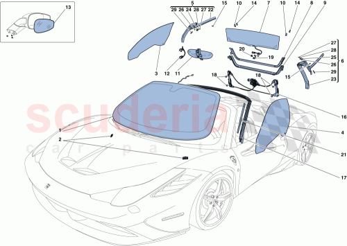 Part Diagram for Ferrari 84700800