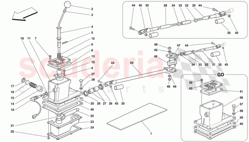 Part Diagram for Ferrari 155183
