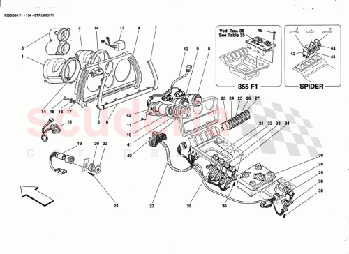 Part Diagram for Ferrari 172607