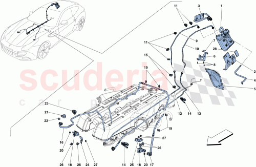 Part Diagram for Ferrari 282521
