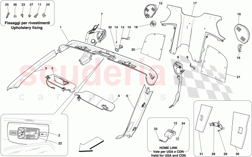 Part Diagram for Ferrari 217879