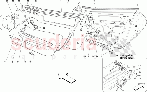 Part Diagram for Ferrari 239726