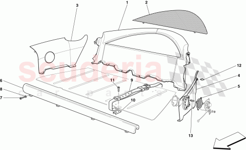 Part Diagram for Ferrari 81702600