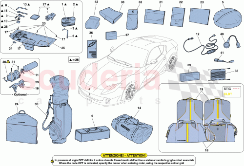 Part Diagram for Ferrari 856705