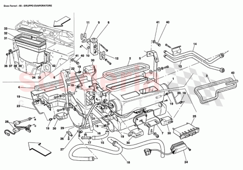Part Diagram for Ferrari 67590900