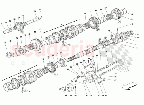 Part Diagram for Ferrari 163684