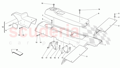 Part Diagram for Ferrari 65984200