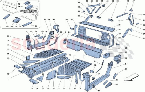 Part Diagram for Ferrari 285739