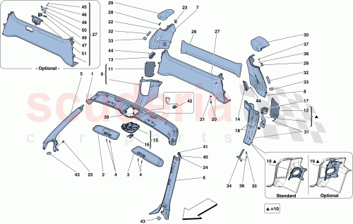 Part Diagram for Ferrari 86766000
