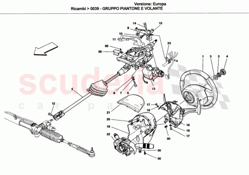 Part Diagram for Ferrari 820018