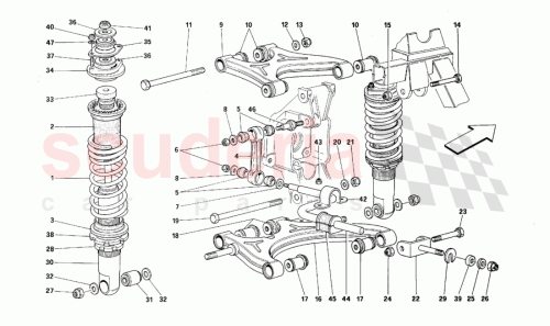 Part Diagram for Ferrari 151882